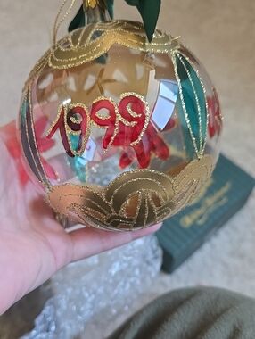 1999-2000 Waterford Holiday Heirlooms Nostalgic Collection Limited Ornament